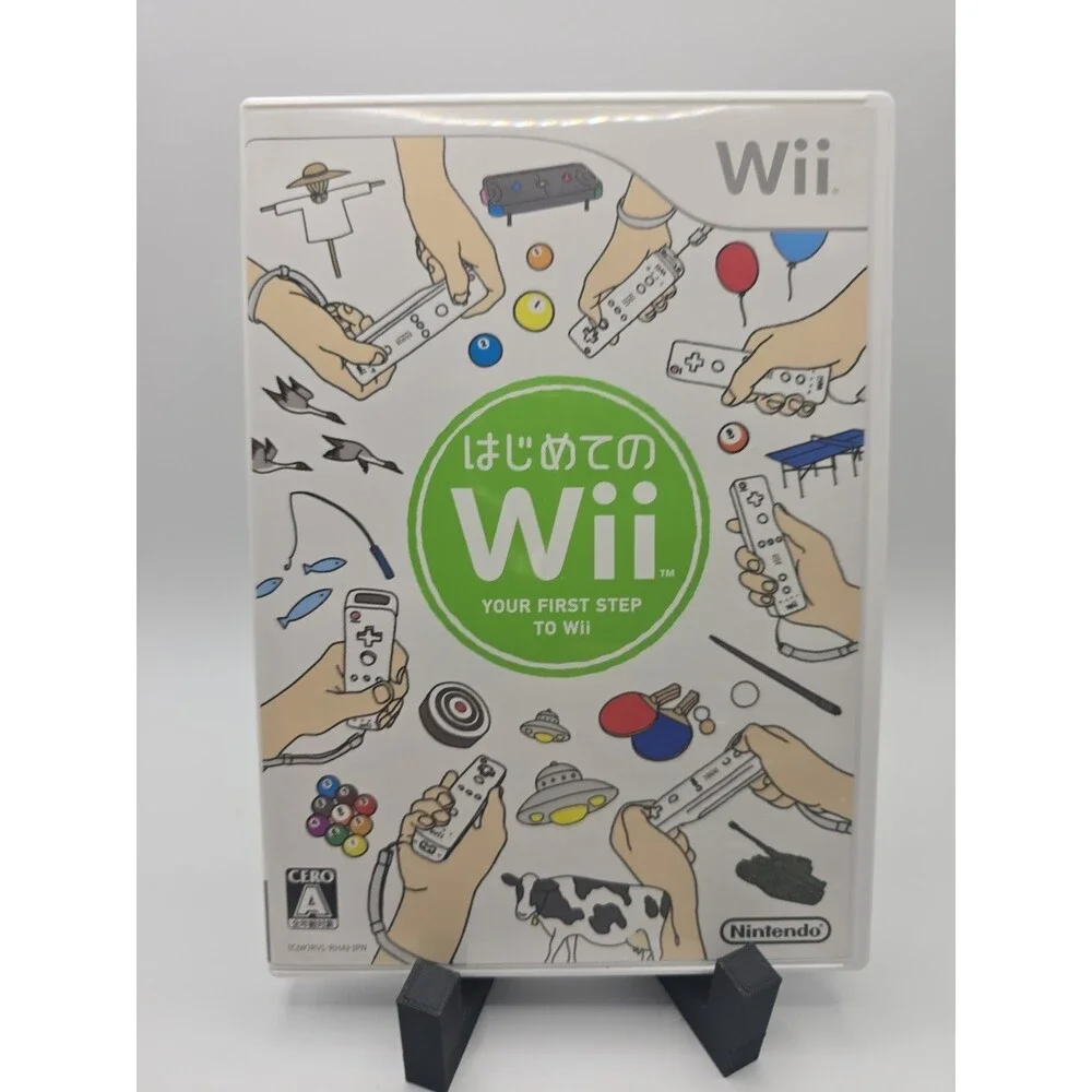 Hajimete no Wii Nintendo Wii (Japan) JPN(Region Locked)